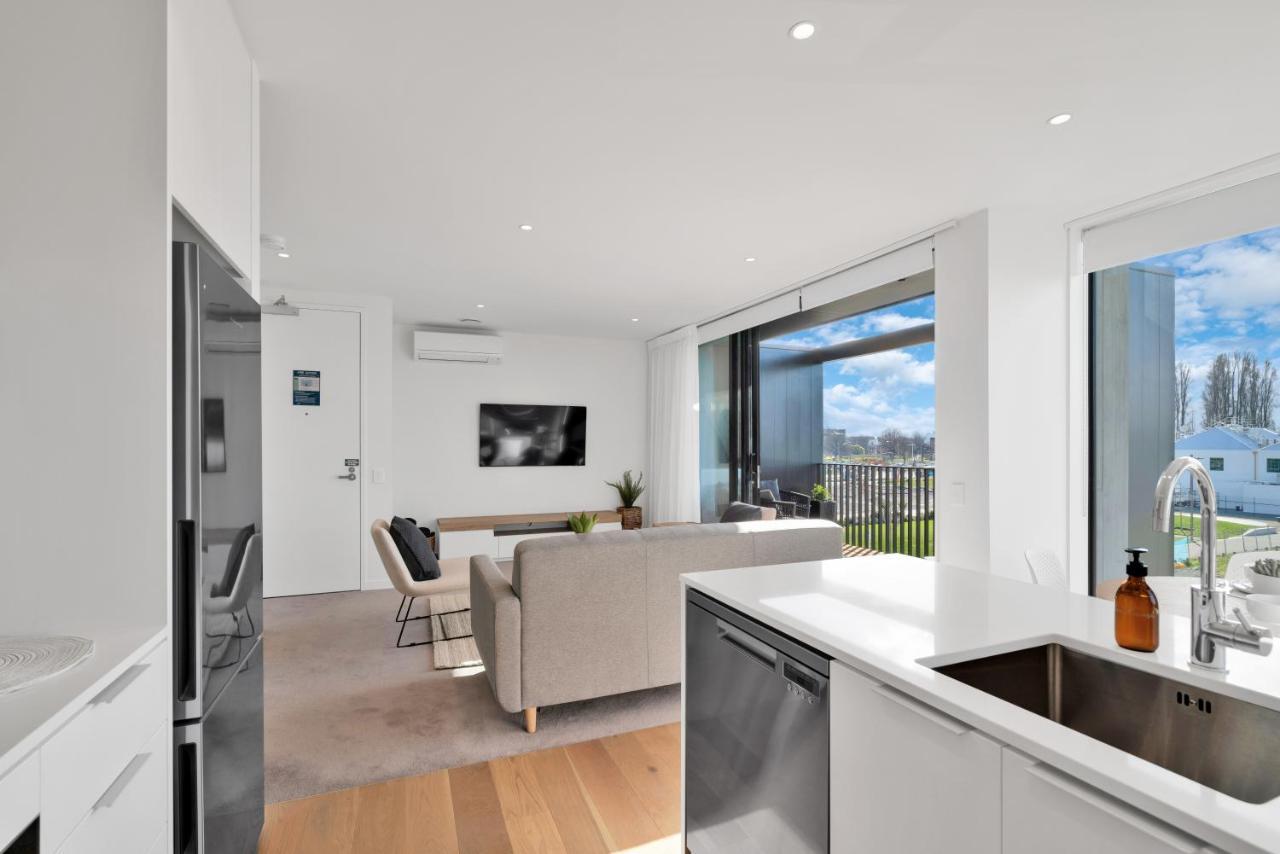 Top Floor Luxury City Central W Sunny Balcony Christchurch Esterno foto