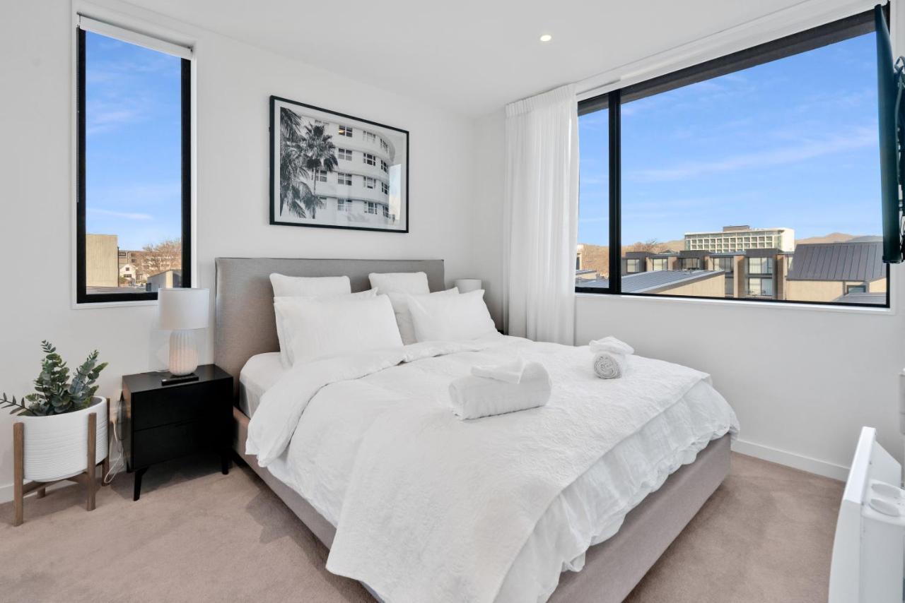 Top Floor Luxury City Central W Sunny Balcony Christchurch Esterno foto