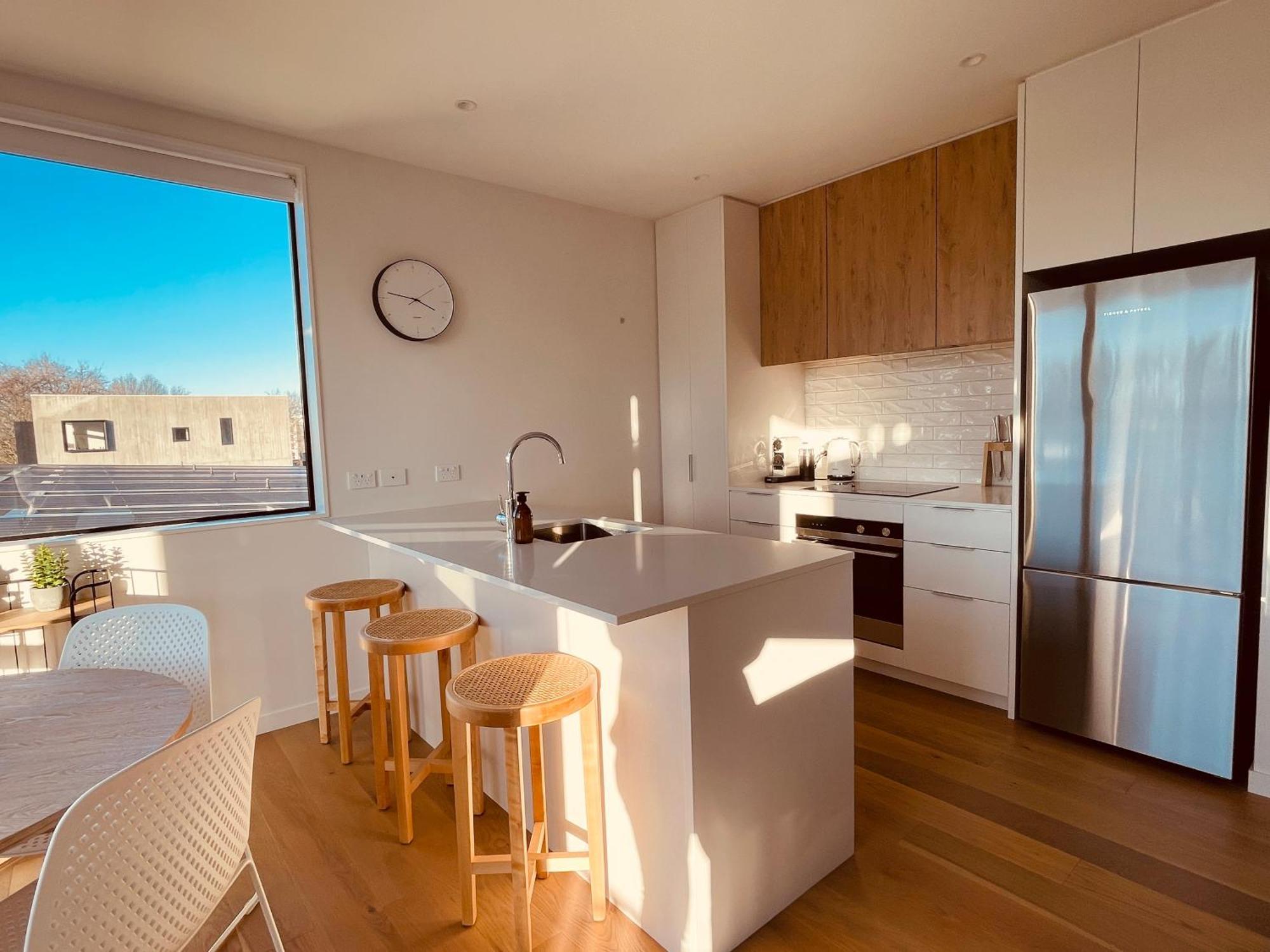 Top Floor Luxury City Central W Sunny Balcony Christchurch Esterno foto